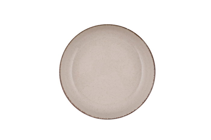 Hermia Vajilla de 16 piezas en Porcelana Crema MOD16YS730P02